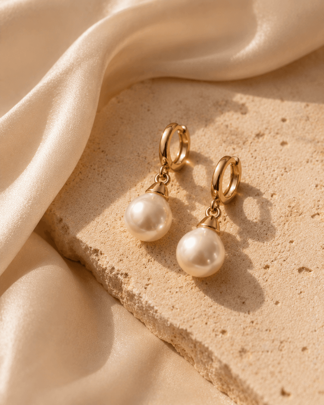 Pearl Hoop · Sand